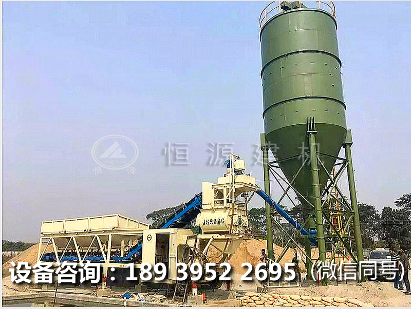 投資小型25站多少錢，HZS25型混凝土攪拌站的價格。