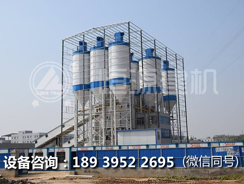 恒源建機混凝土攪拌樓以其能耗低，實用、造價低收到廣泛好評
