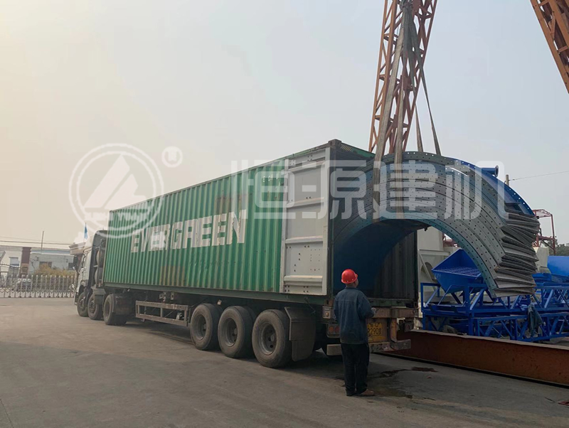 恒源建機 200T片狀水泥倉發(fā)往柬埔寨